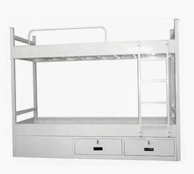 Customized Heavy Duty Metal Marine Bed with Lockers_