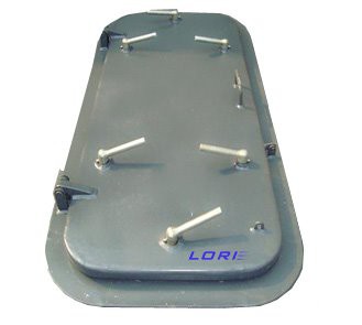 Single Leaf Fireproof Quick Acting Marine Aluminum Weather Tight Door in Ship