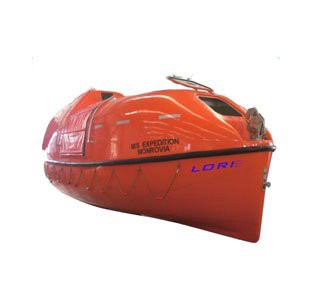 China Professional Manufacturer 150 Persons Partially Enclosed Lifeboat