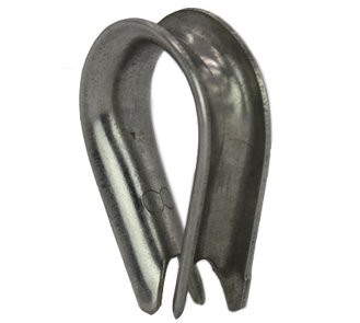 C15 Carbon Steel Us Type G414 Extra Heavy Wire Rope Thimbles